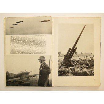 Pilot in the combat -  Luftwaffe war correspondents photo album. Flieger im Kampf. Espenlaub militaria